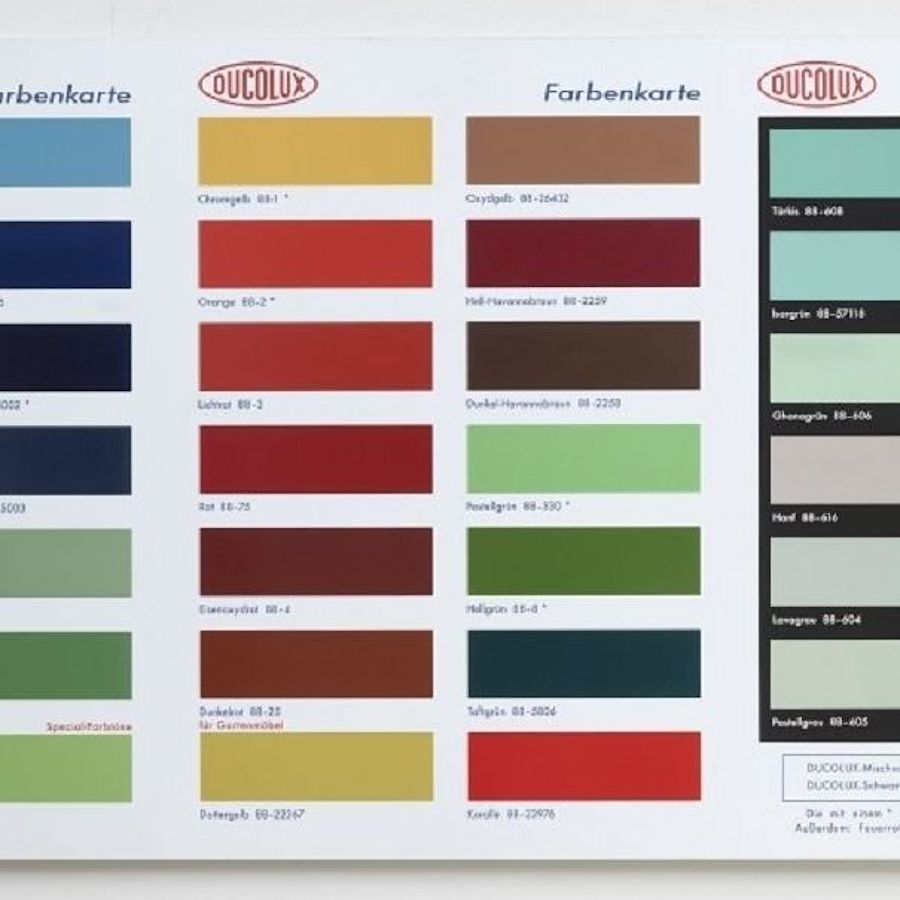 Korff Stiftung - Damien Hirst - Grafiken - Colour Chart H2