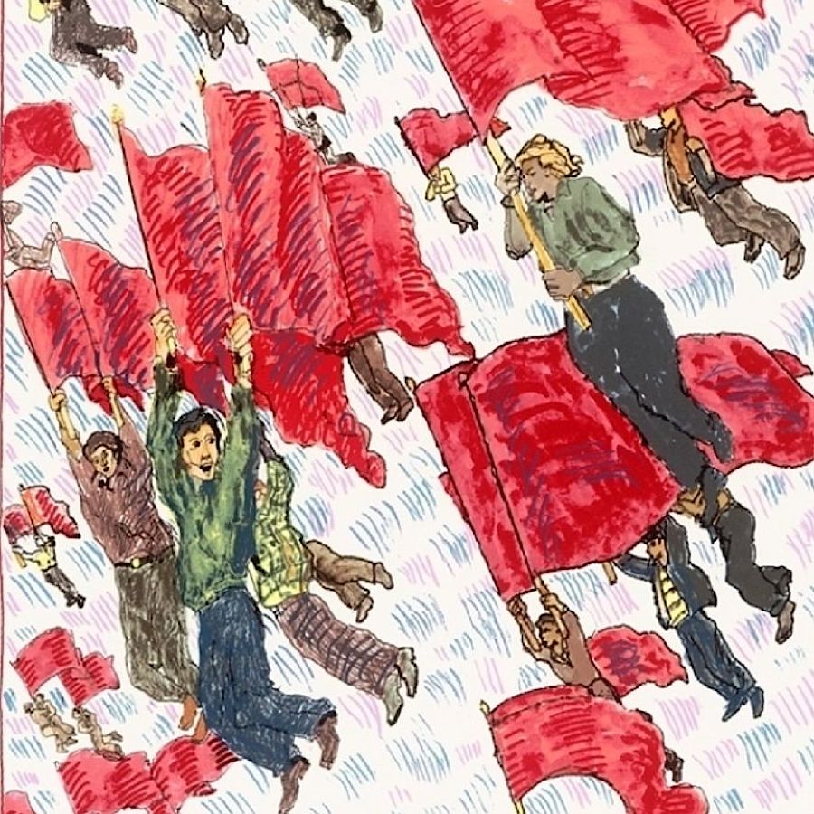 Korff Stiftung - Ilya Kabakov - Grafiken - Way to Communism