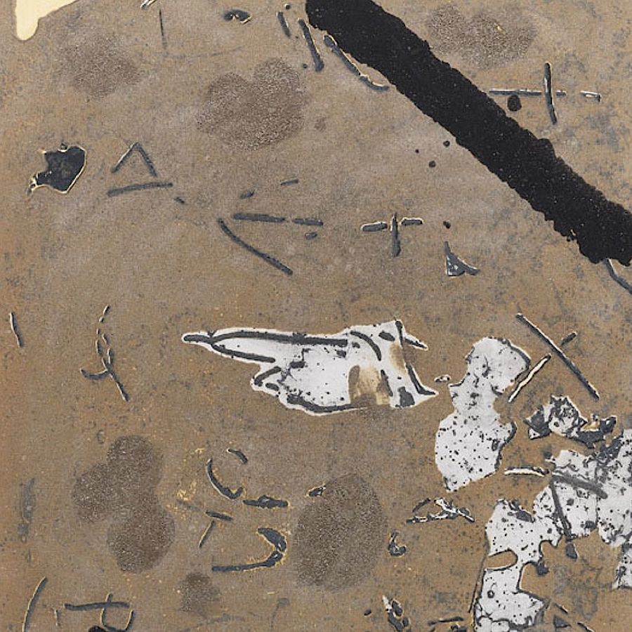 Korff Stiftung - Antoni Tapies - Grafiken - Graffiti sobre Ciment