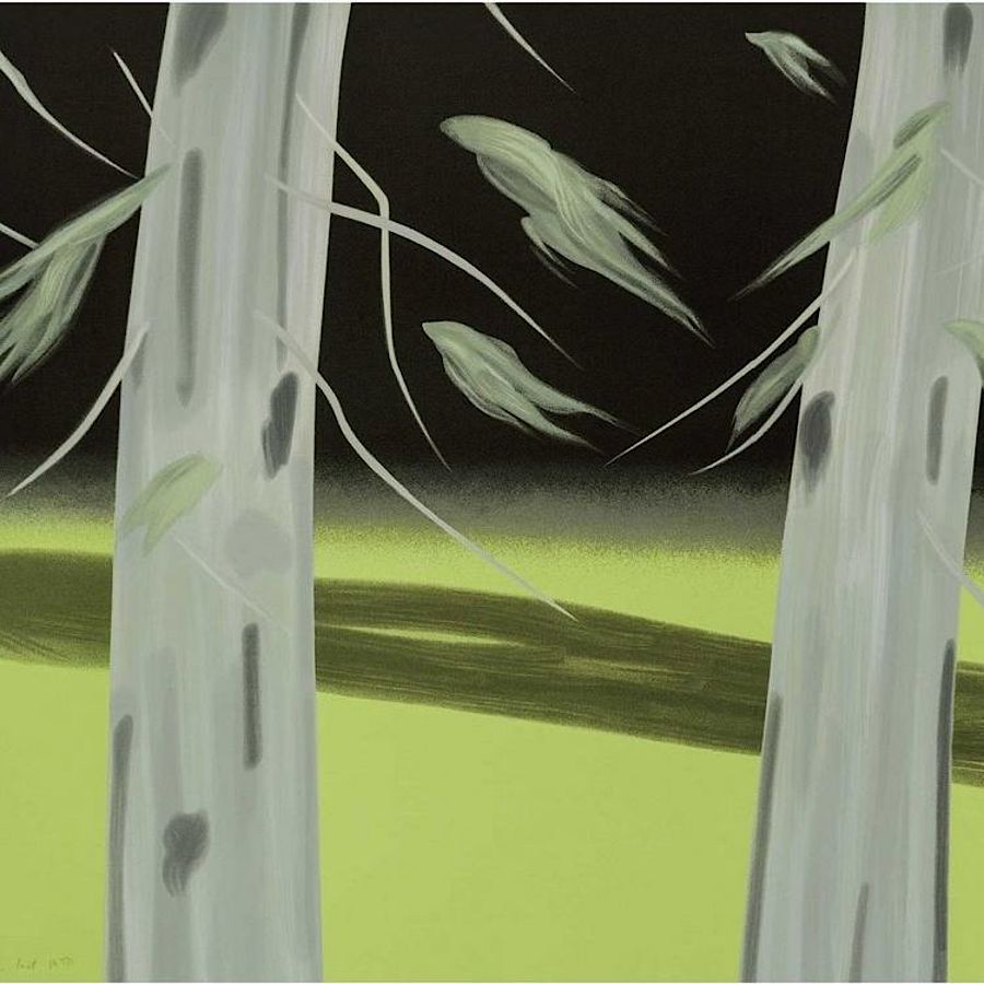 Korff Stiftung - Alex Katz - Grafiken - Three Trees