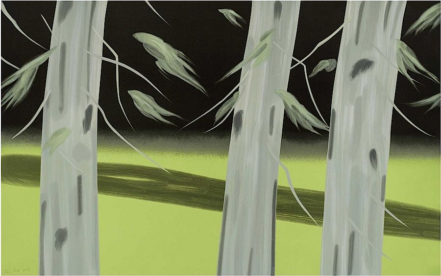Korff Stiftung - Alex Katz - Graphics - Three Trees