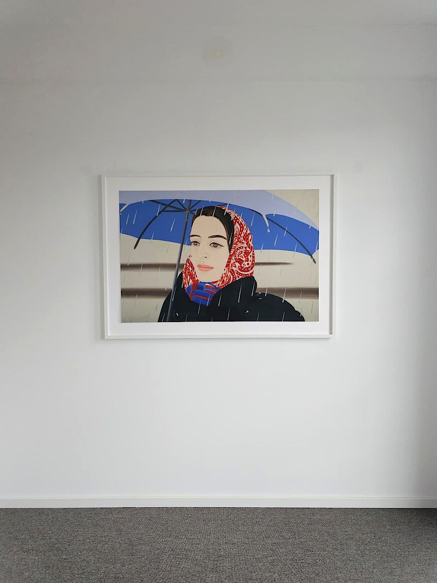 Korff Stiftung - Alex Katz - Graphics - Blue Umbrella 2