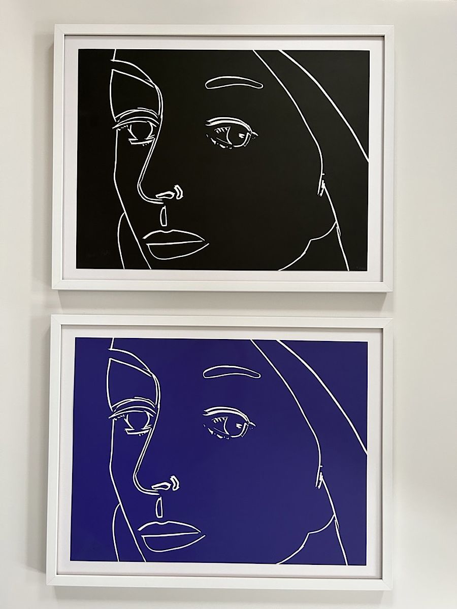 Korff Stiftung - Alex Katz - Graphics - Ada (Purple)