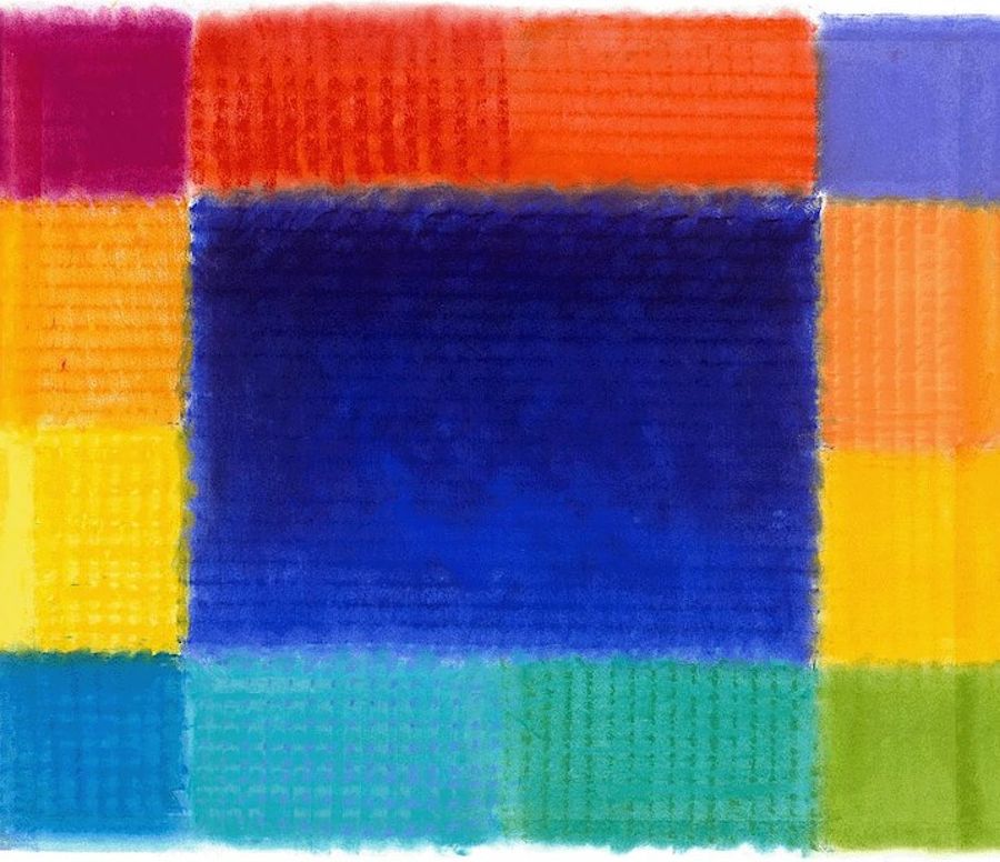 Korff Stiftung - Heinz Mack - Grafiken - o.T. (Farbfelder)