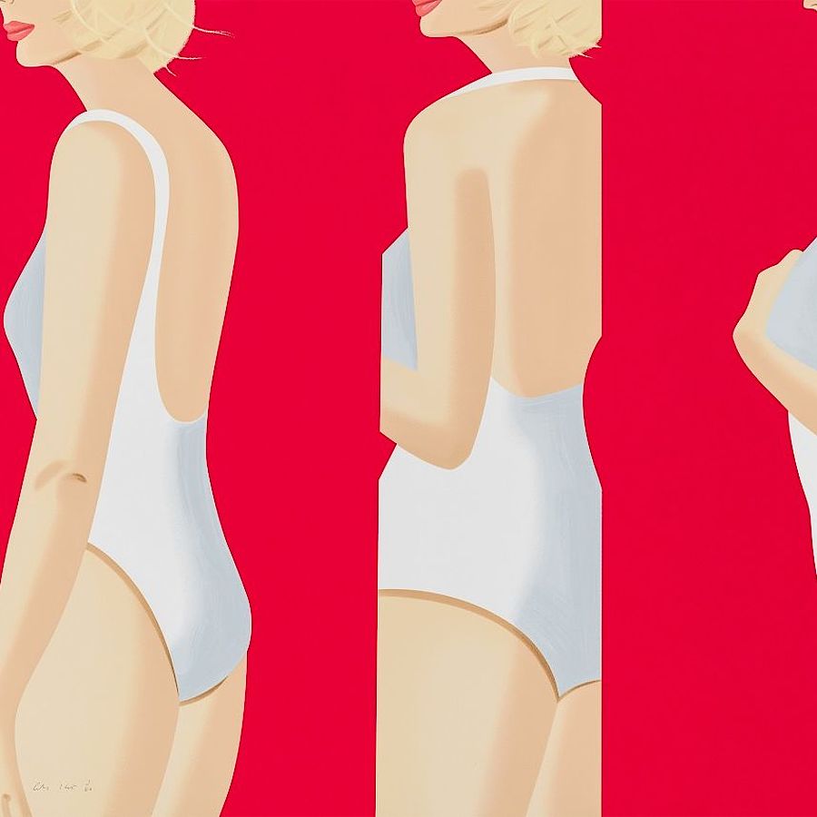 Korff Stiftung - Alex Katz - Grafiken - Coca-Cola Girl #5