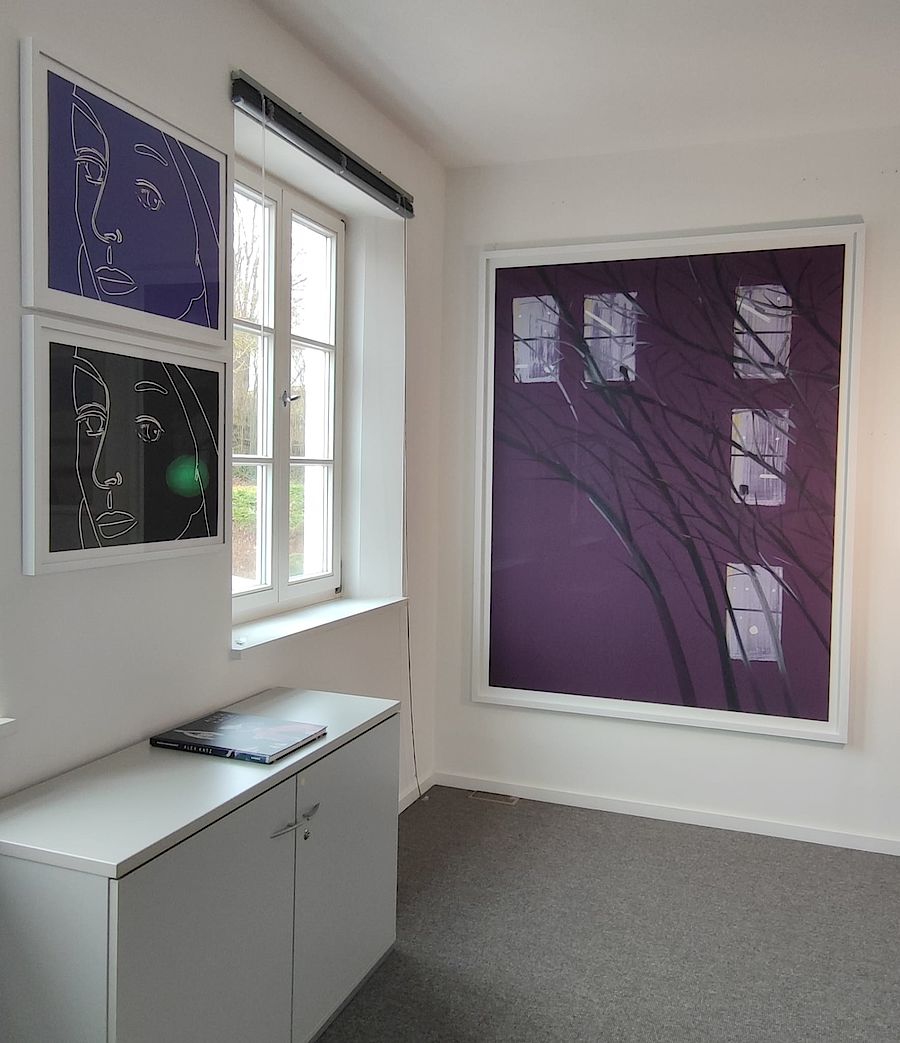 Korff Stiftung - Alex Katz - Grafiken - Purple Wind