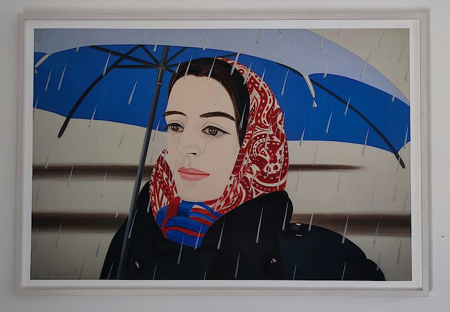 Korff Stiftung - Alex Katz - Graphics - Blue Umbrella 2