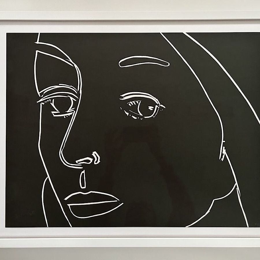 Korff Stiftung - Alex Katz - Graphics - Ada (Black)