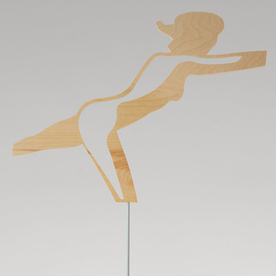 Korff Stiftung - Alex Katz - Skulpturen - Dancer 3 on Rod