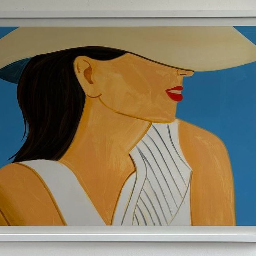 Korff Stiftung - Alex Katz - Graphics - Vivien with hat