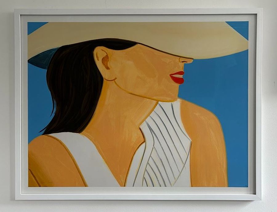 Korff Stiftung - Alex Katz - Grafiken - Vivien with hat