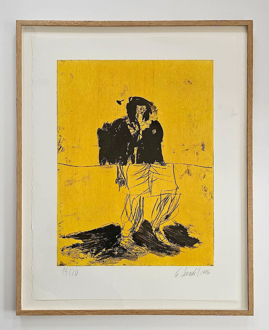Korff Stiftung - Georg Baselitz - Grafiken - Geteilter Held (Remix)