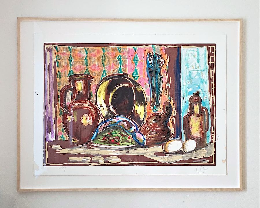 Korff Stiftung - Markus Lüpertz - Unikate - o.T. (Stillleben) 1