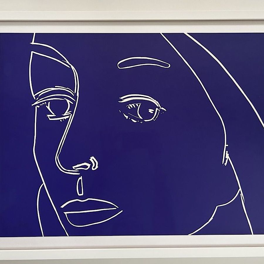 Korff Stiftung - Alex Katz - Graphics - Ada (Purple)