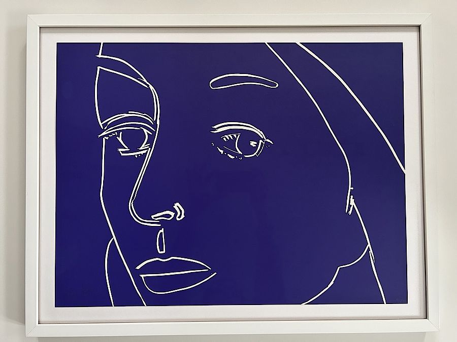 Korff Stiftung - Alex Katz - Graphics - Ada (Purple)