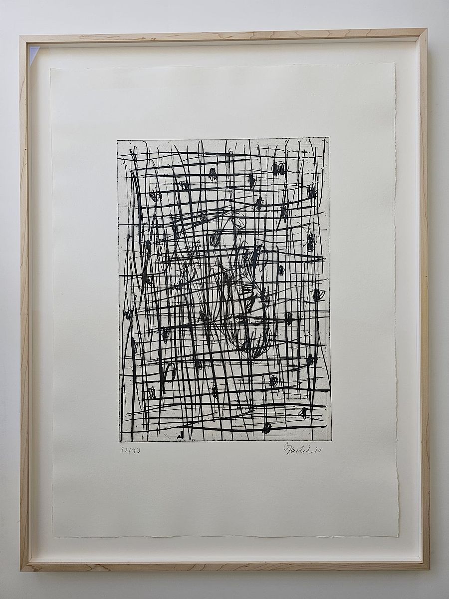 Korff Stiftung - Georg Baselitz - Grafiken - o. T. (´45 II #12)