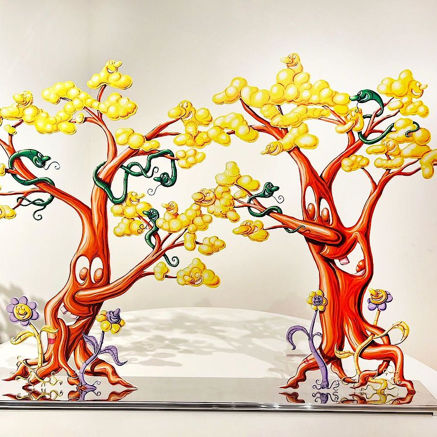Korff Stiftung - Kenny Scharf - Sculptures - Paradis Perdu (S)