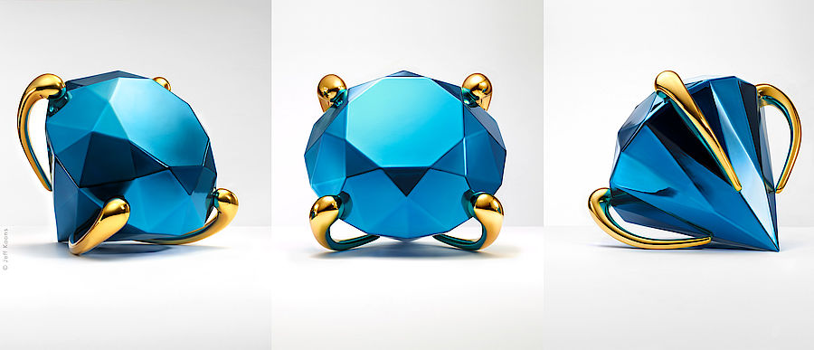 Korff Stiftung - Jeff Koons - Skulpturen - Diamond Blue Korff Stiftung - Jeff Koons - Skulpturen - Diamond Blue