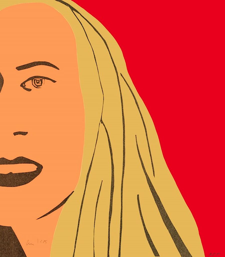 Korff Stiftung - Alex Katz - Grafiken - Ariel 5