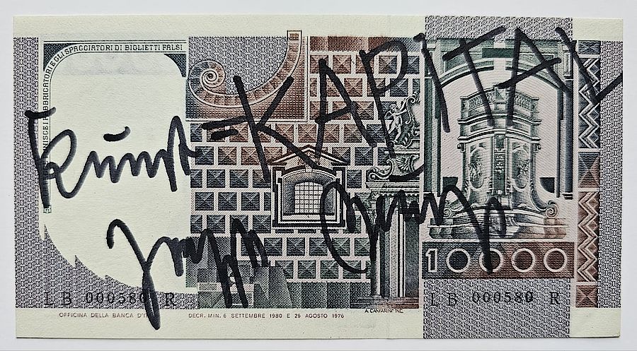 Korff Stiftung - Joseph Beuys - Geldscheine - Kunst = KAPITAL