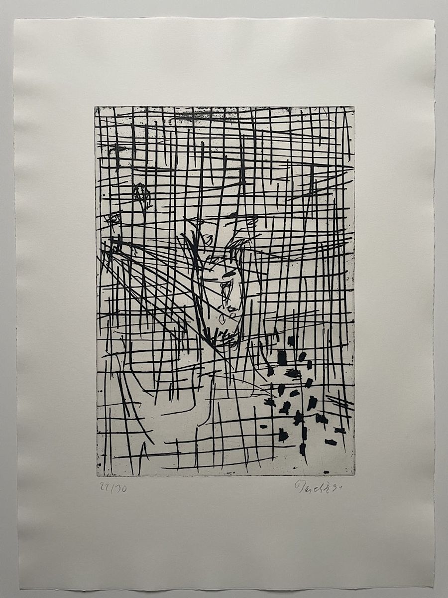 Korff Stiftung - Georg Baselitz - Graphics - o. T. (´45 II #14)