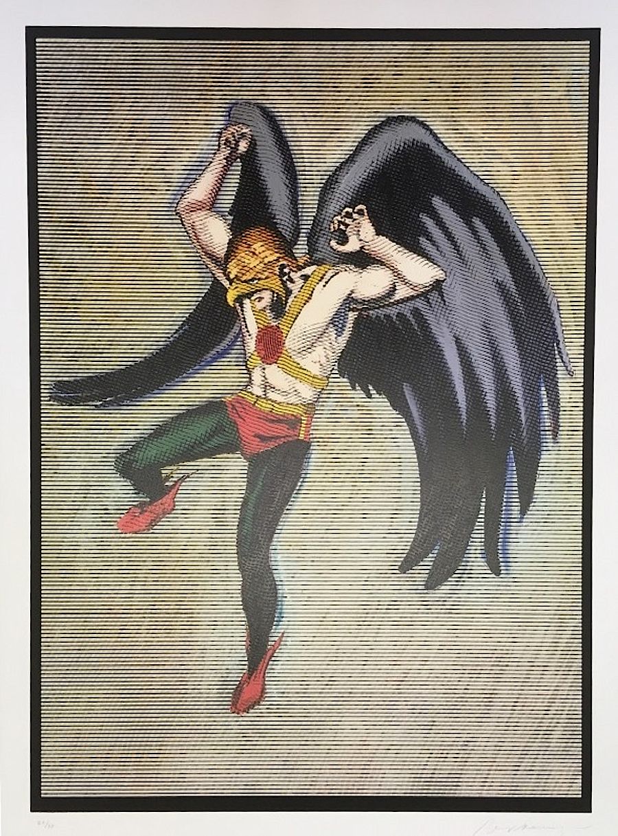 Korff Stiftung - Mel Ramos - Grafiken - Hawkman