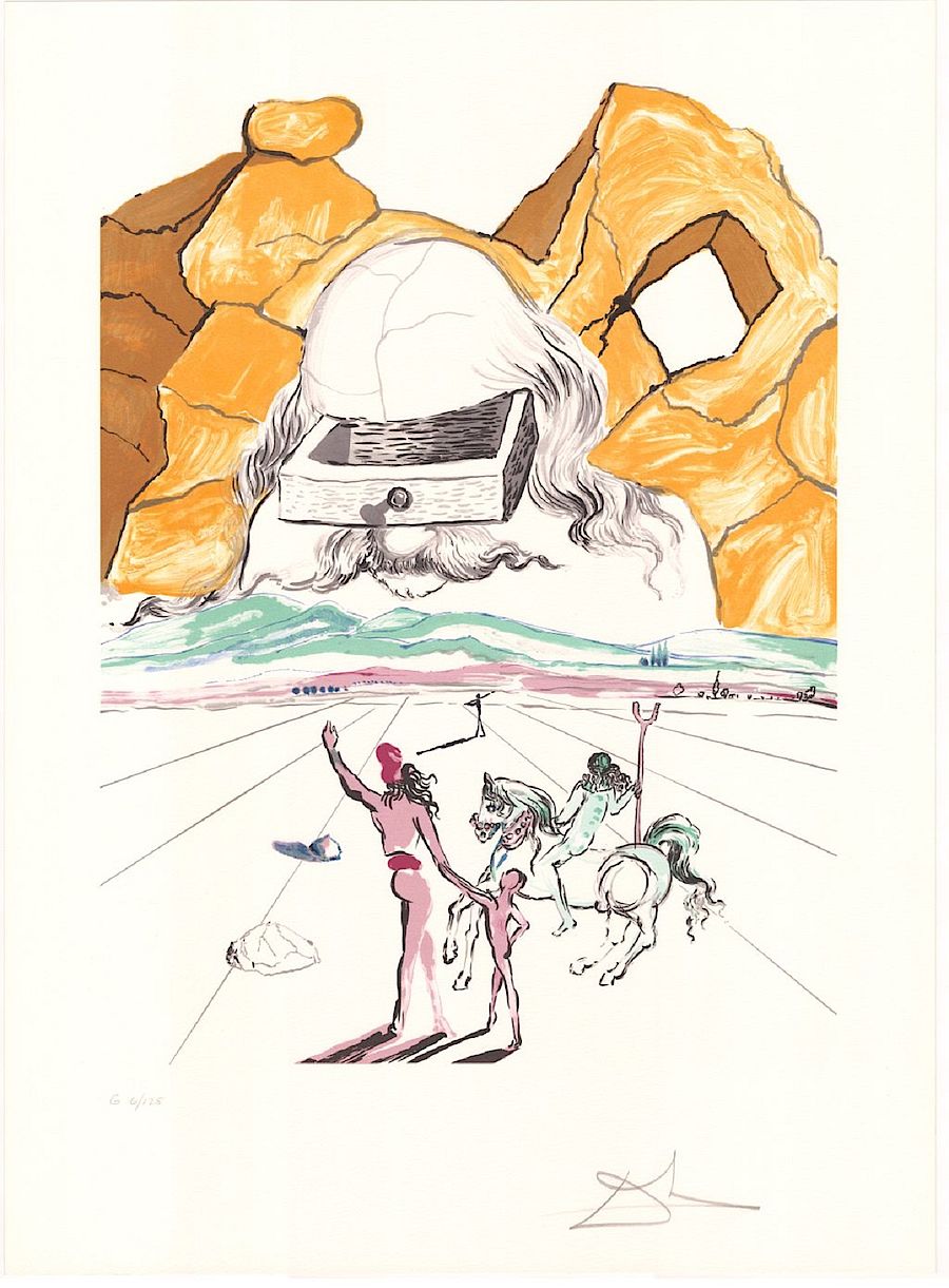 Korff Stiftung - Salvador Dali - Graphics - The path of wisdom