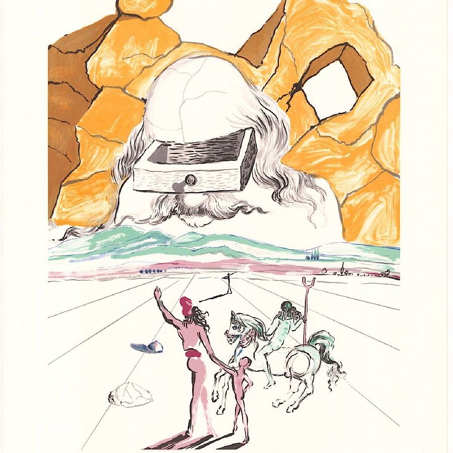 Korff Stiftung - Salvador Dali - Graphics - The path of wisdom