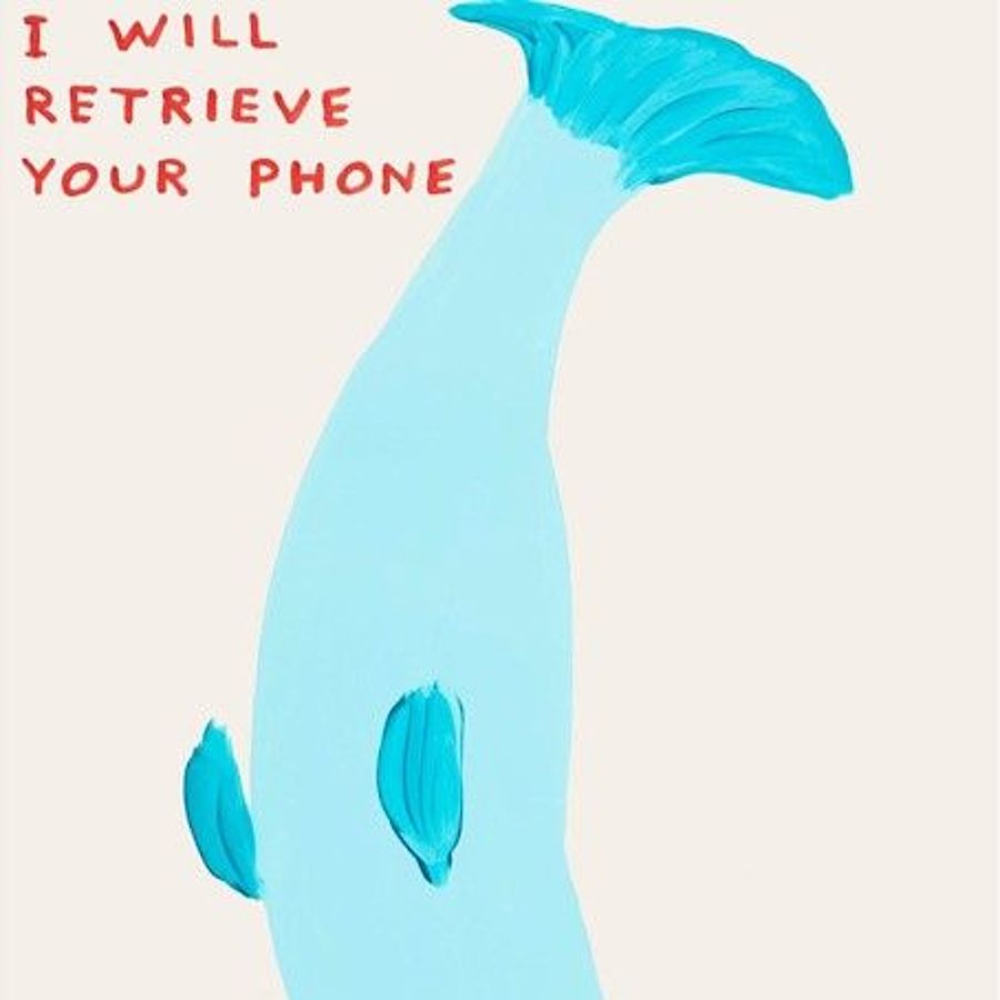 Korff Stiftung - David Shrigley - Grafiken - I will retrieve your phone