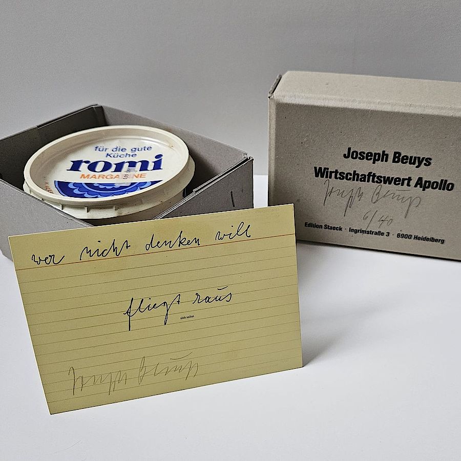 Korff Stiftung - Joseph Beuys - Objekte - Wirtschaftswert Apollo