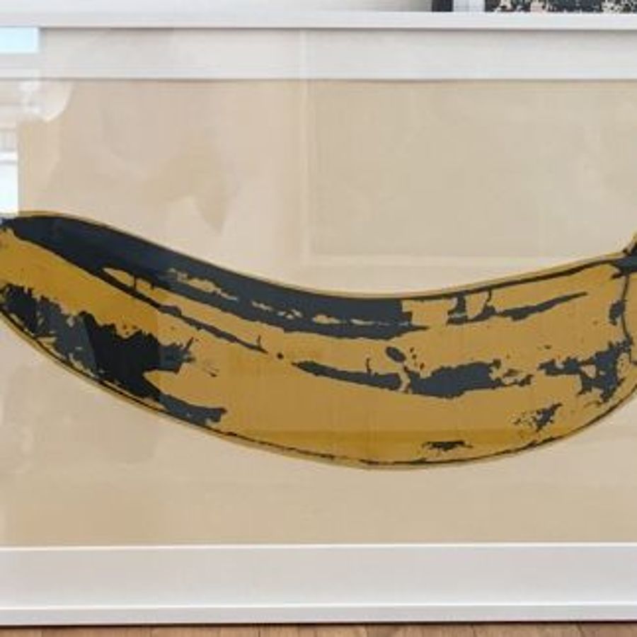 Korff Stiftung - Andy Warhol - Unikate - Banana
