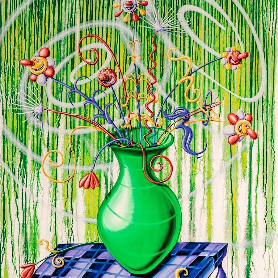 Korff Stiftung - Kenny Scharf - Grafiken - Flores X5