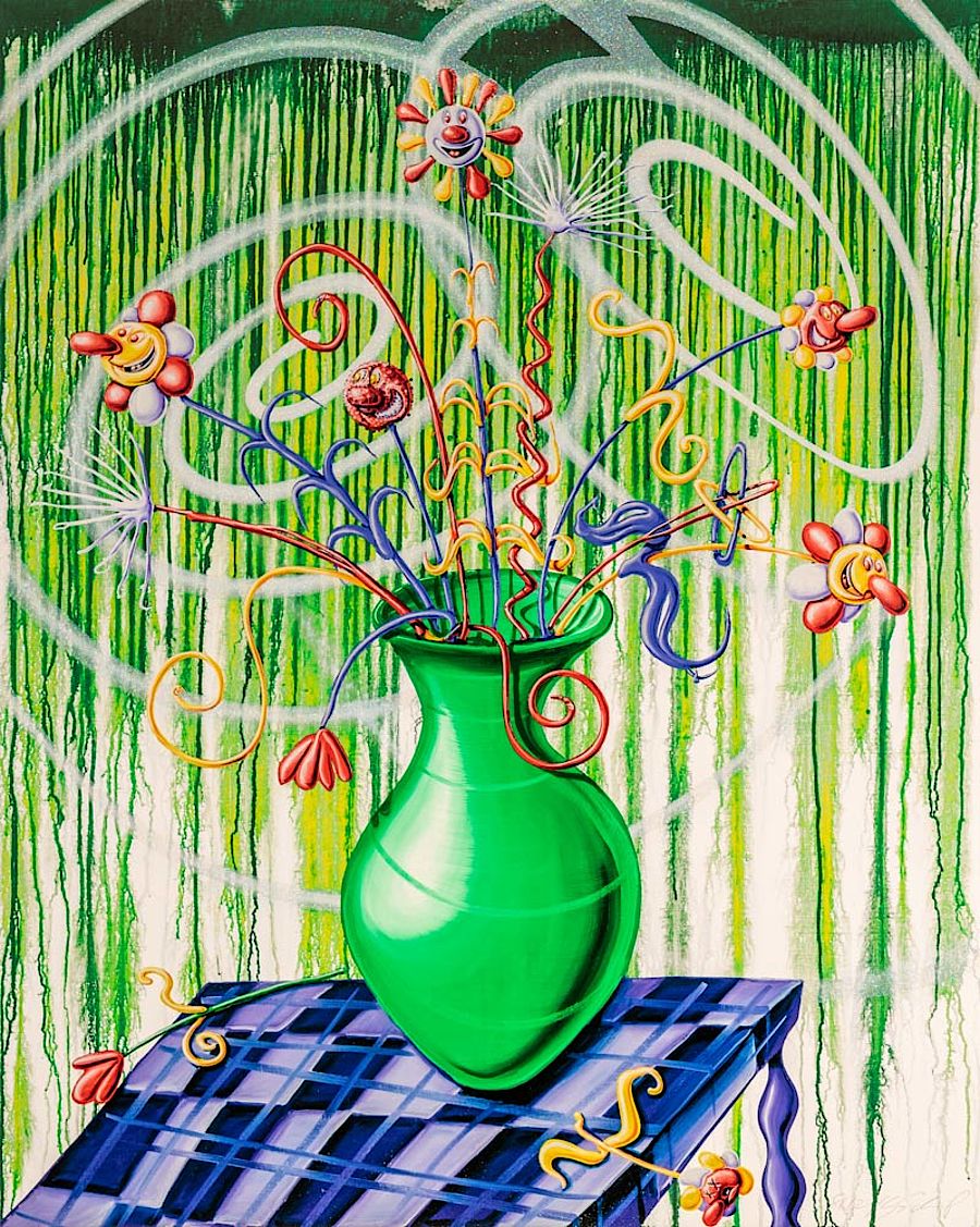 Korff Stiftung - Kenny Scharf - Grafiken - Flores X5