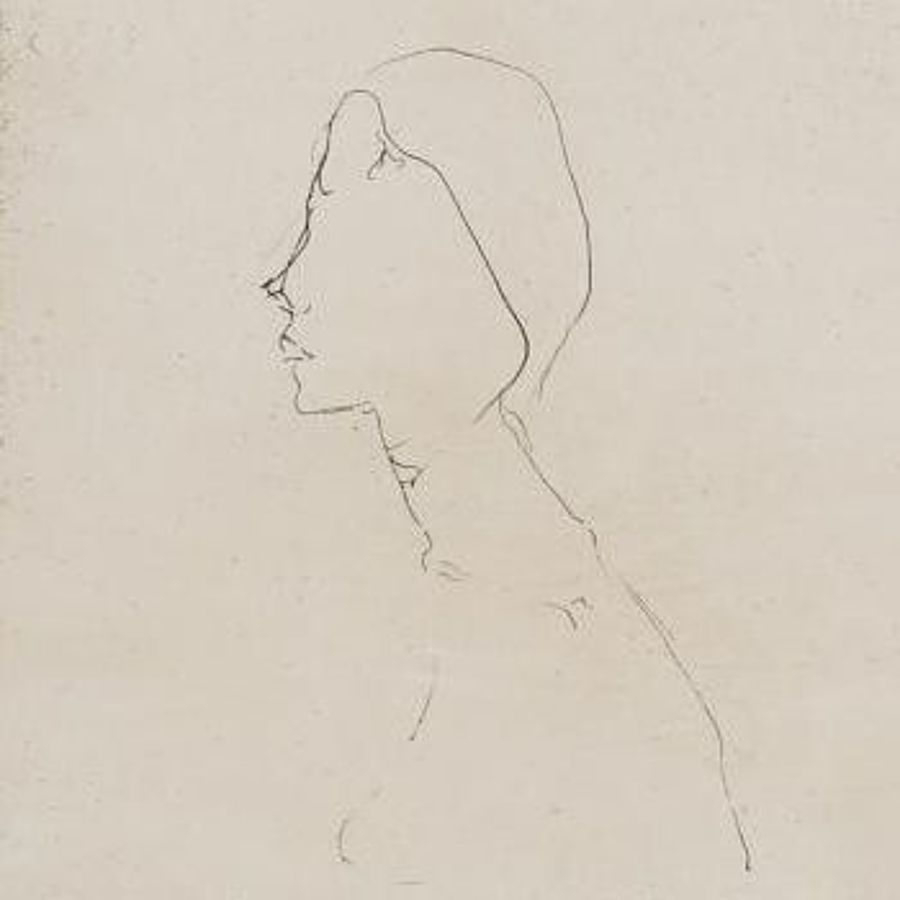 Korff Stiftung - Joseph Beuys - Grafiken - Kopf H.B.