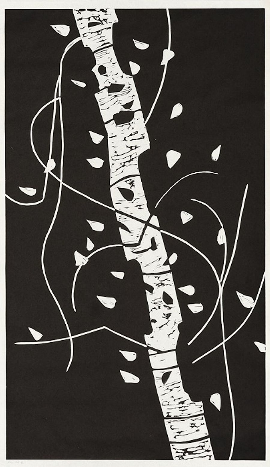 Korff Stiftung - Alex Katz - Graphics - Large Birch