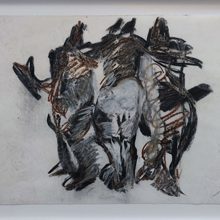 Korff Stiftung - Markus Lüpertz - Unique Works - Drei Grazien (unique work)