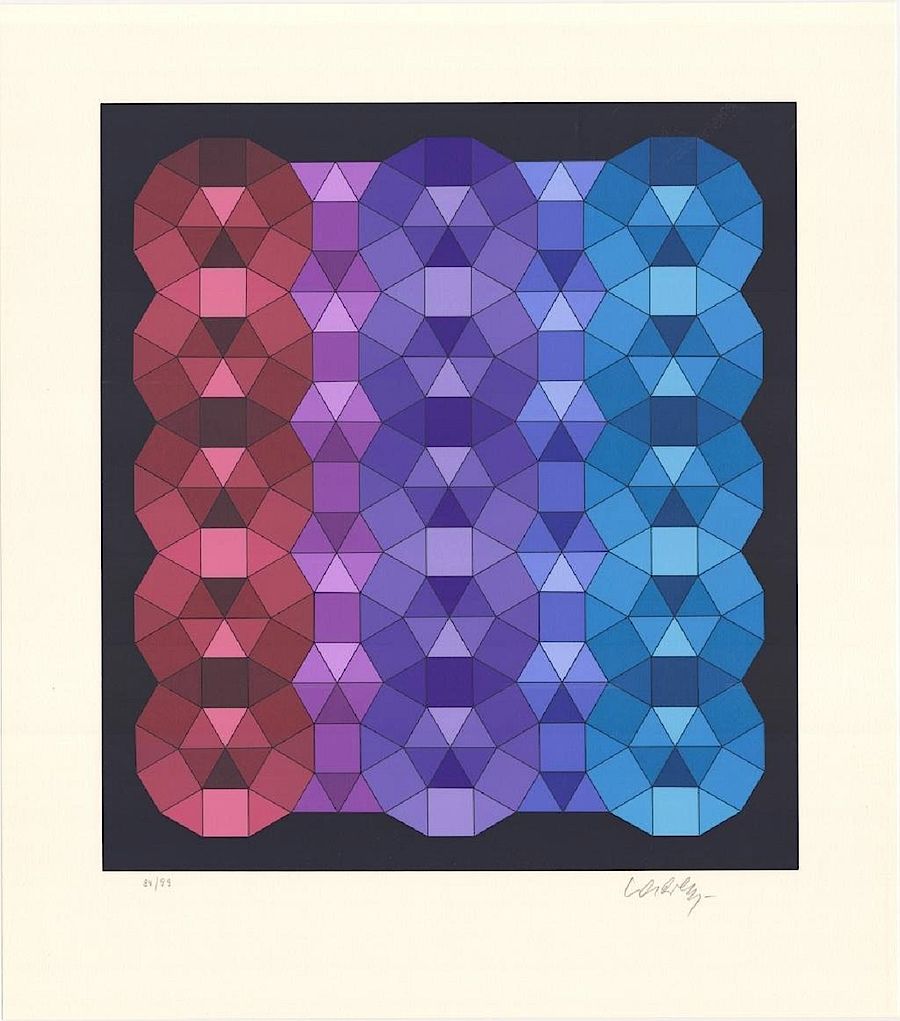 Korff Stiftung - Victor Vasarely - Grafiken - YKA