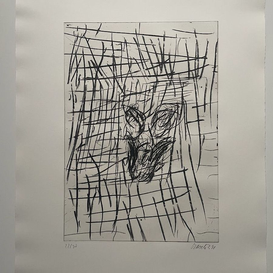 Korff Stiftung - Georg Baselitz - Graphics - o.T. (´45 II #2)