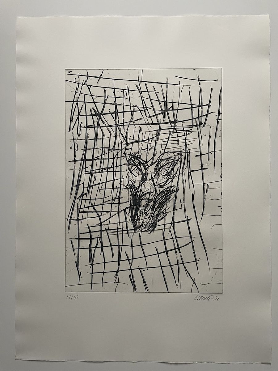 Korff Stiftung - Georg Baselitz - Graphics - o.T. (´45 II #2)