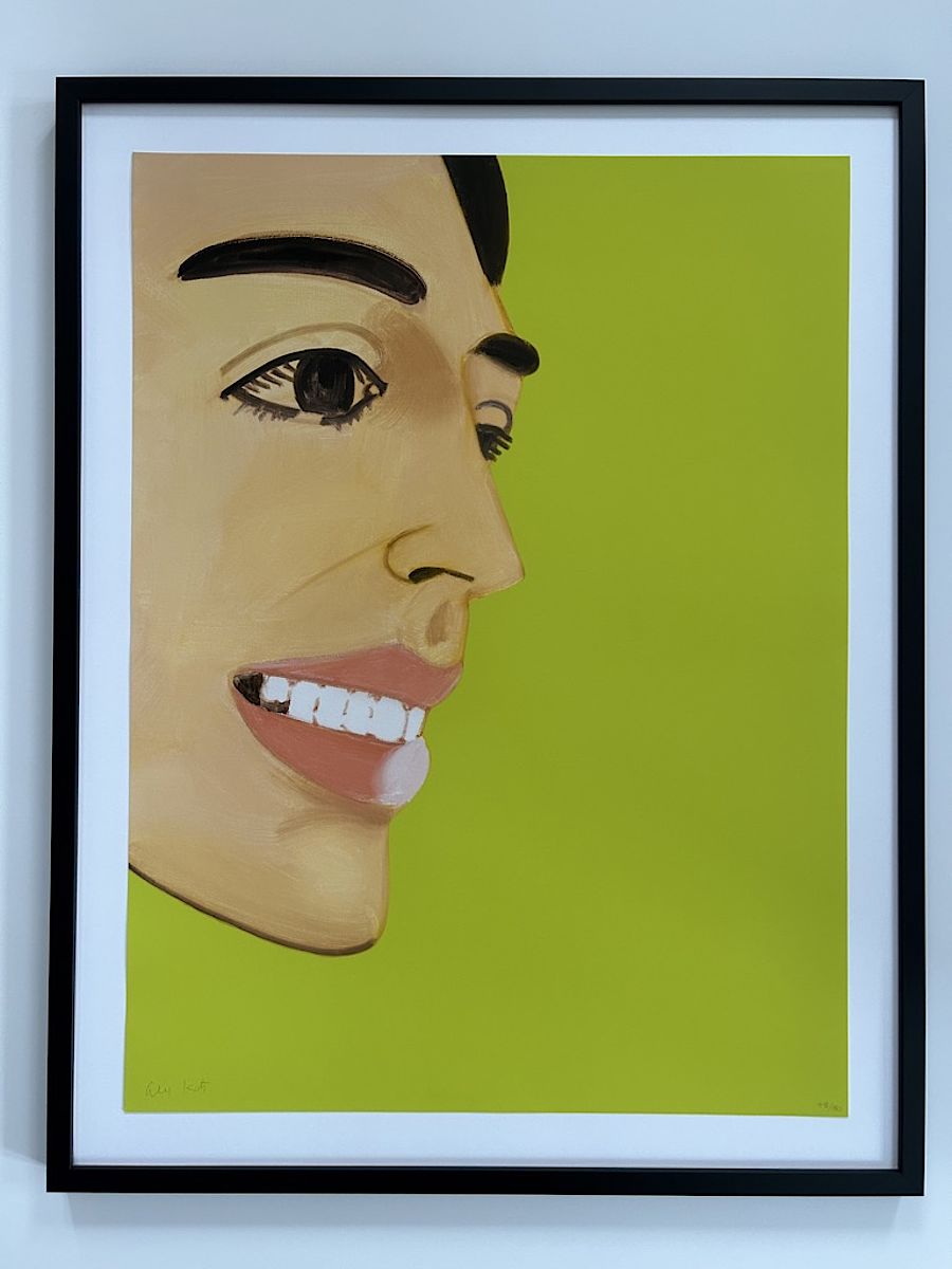 Korff Stiftung - Alex Katz - Graphics - Vivien (on green)