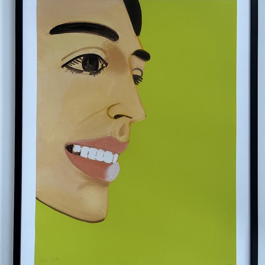 Korff Stiftung - Alex Katz - Grafiken - Vivien (on green)