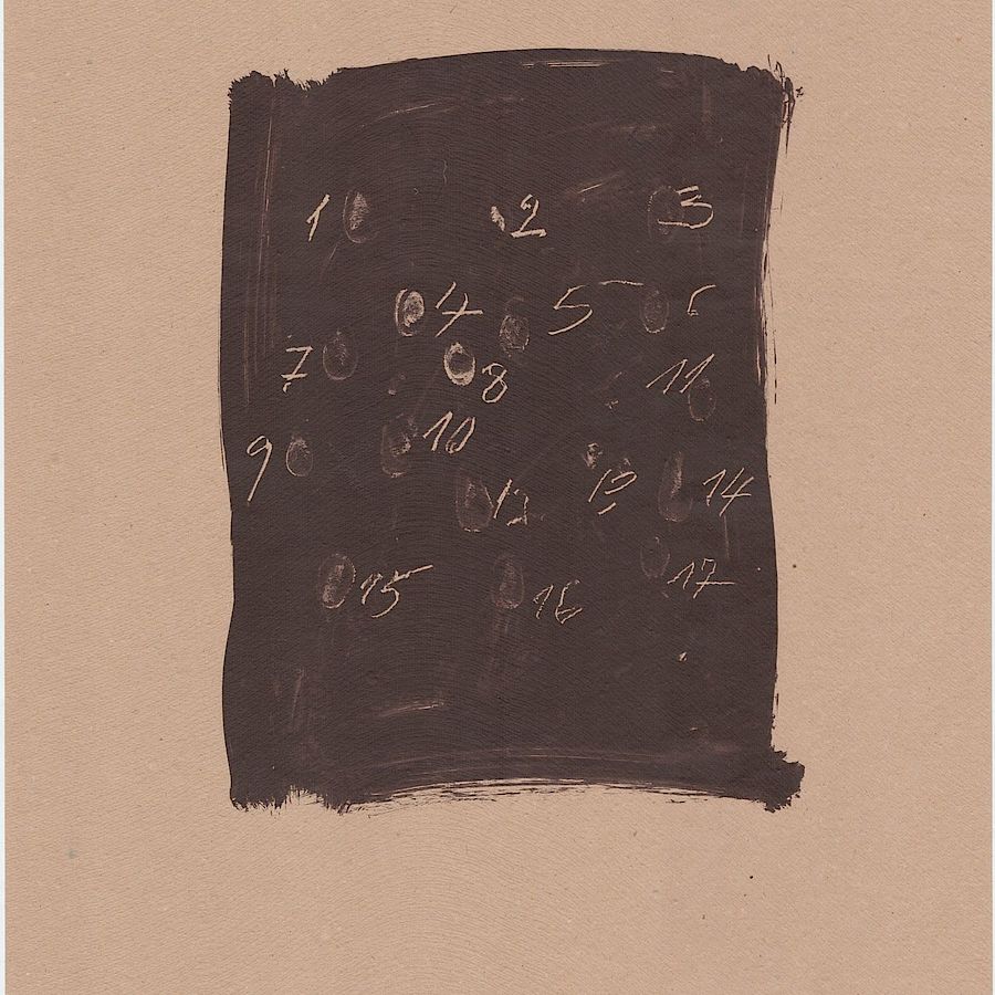 Korff Stiftung - Antoni Tapies - Grafiken - Llambrec Material III