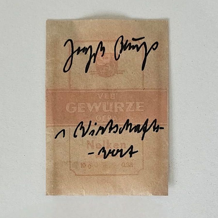 Korff Stiftung - Joseph Beuys - Wirtschaftswerte - VEB Gewürze