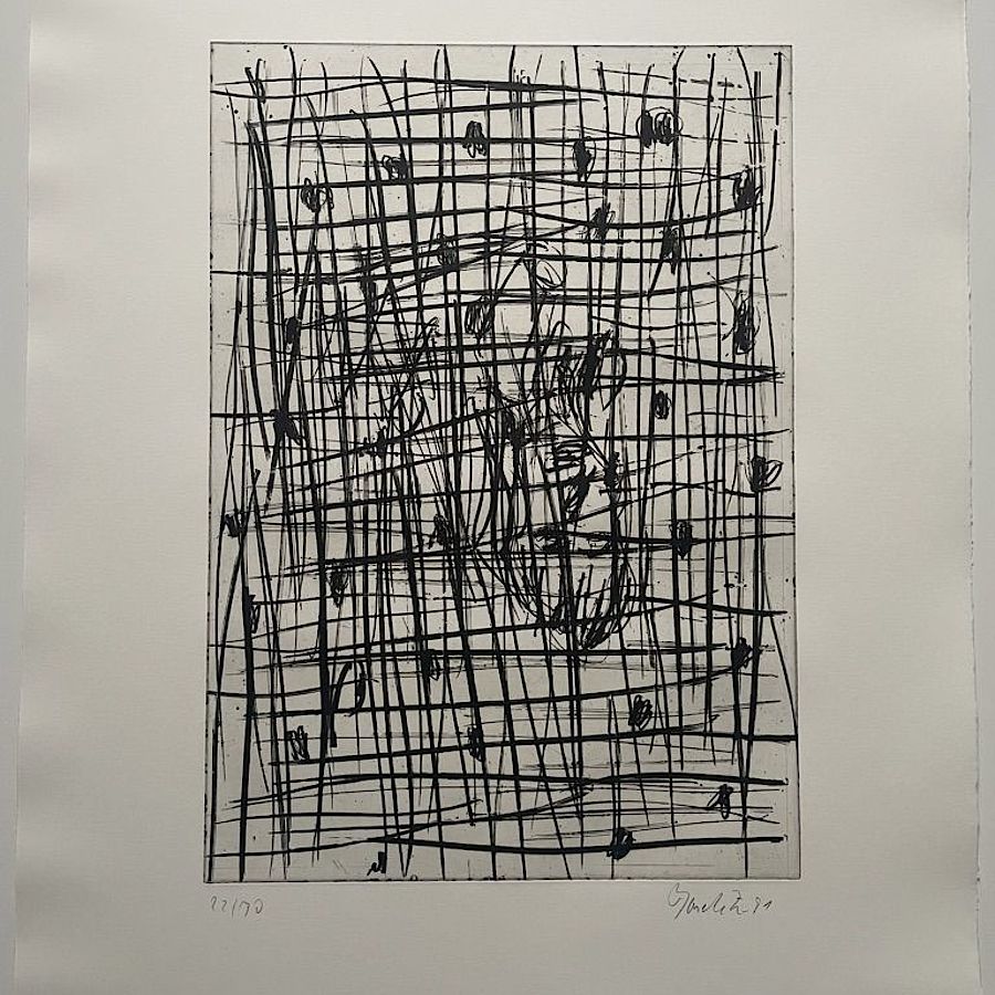 Korff Stiftung - Georg Baselitz - Grafiken - o. T. (´45 II #12)