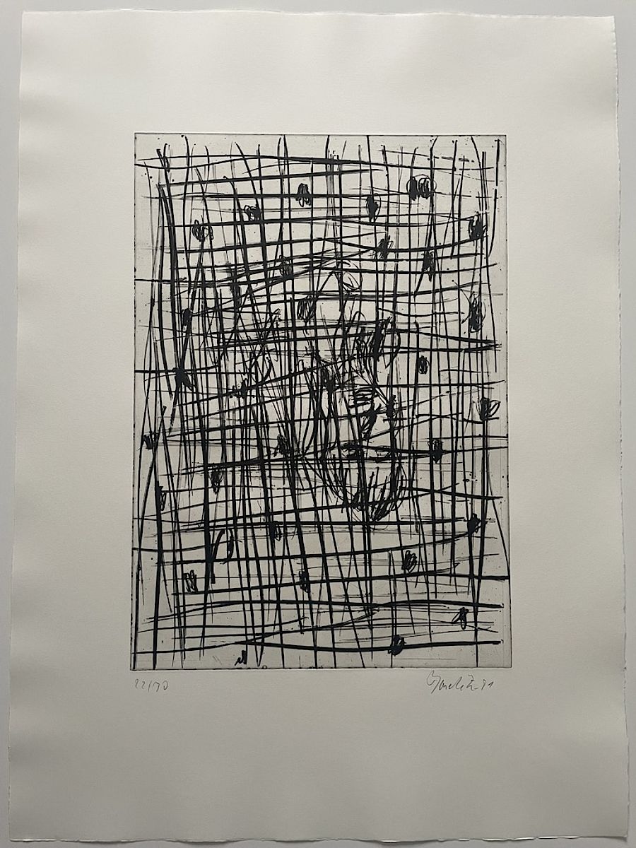 Korff Stiftung - Georg Baselitz - Grafiken - o. T. (´45 II #12)