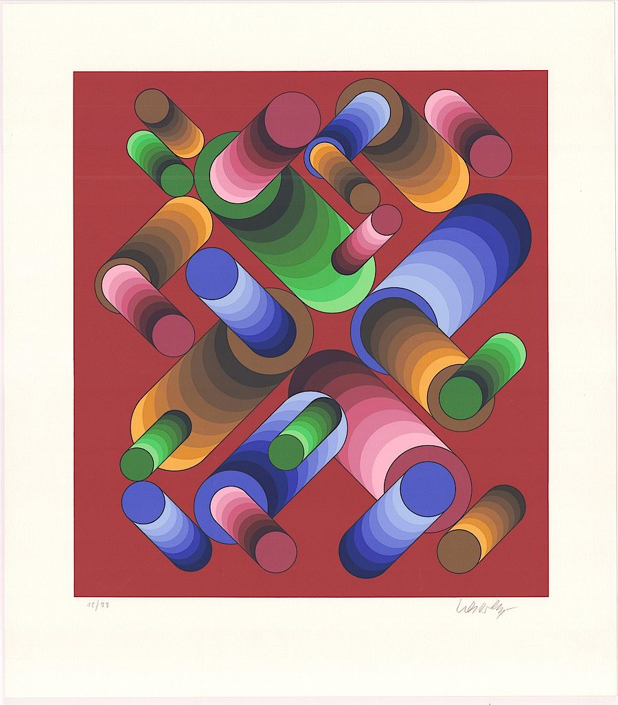 Korff Stiftung - Victor Vasarely - Grafiken - Oslop 3