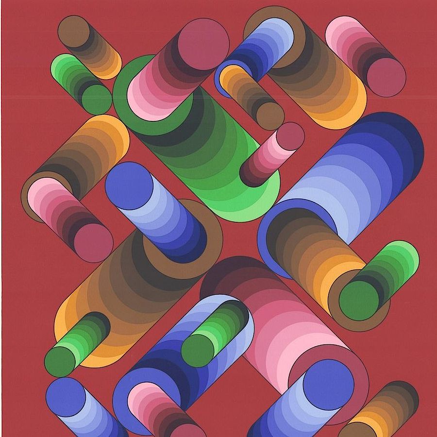 Korff Stiftung - Victor Vasarely - Grafiken - Oslop 3