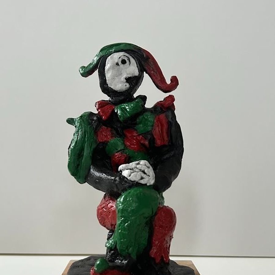 Korff Stiftung - Markus Lüpertz - Sculptures - Harlekin (green)