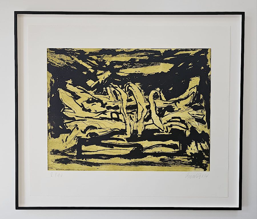 Korff Stiftung - Georg Baselitz - Grafiken - Winterschlaf III