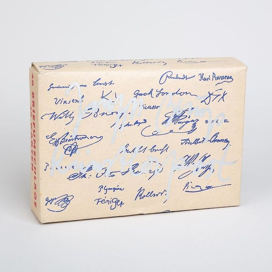 Korff Stiftung - Joseph Beuys - Unikate - Künstlerpost